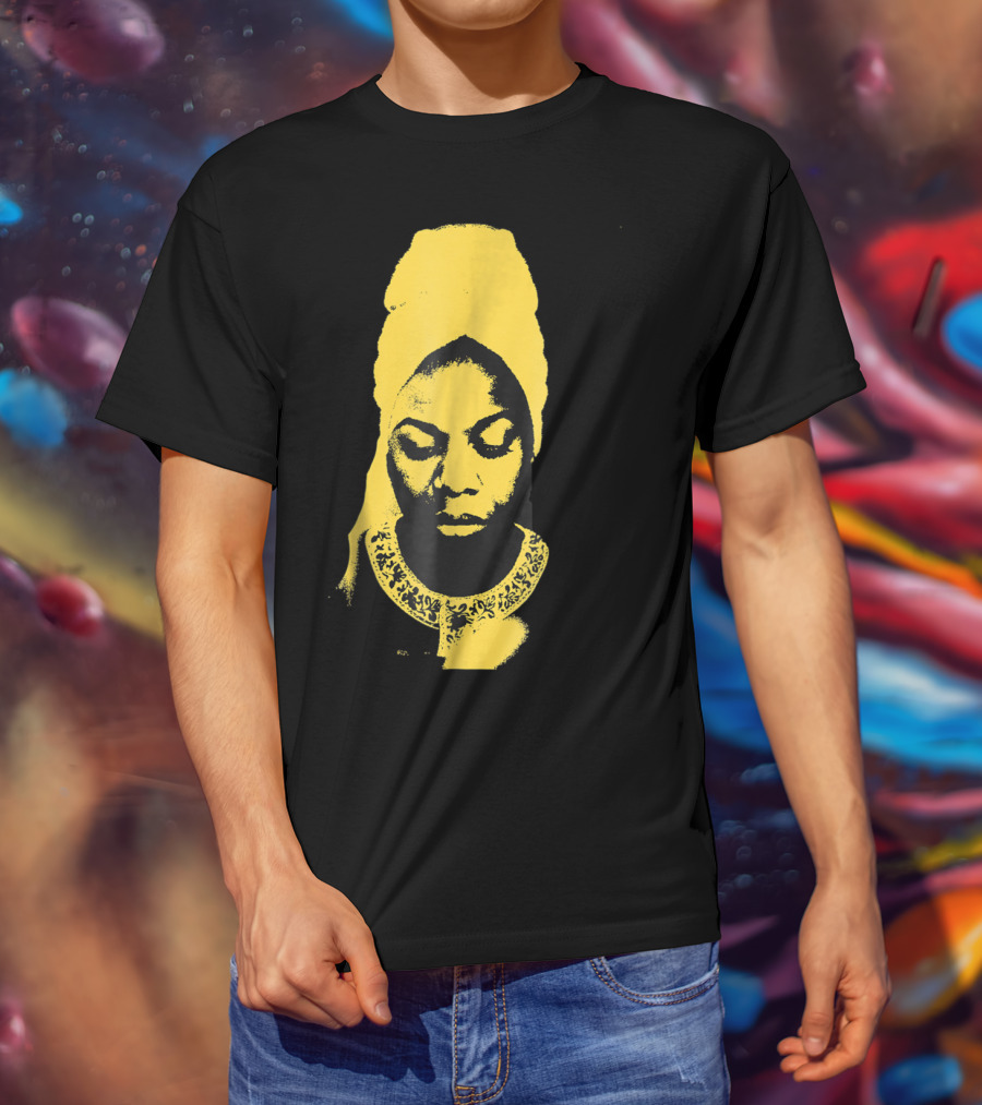 Nina Simone Yellow T-Shirt