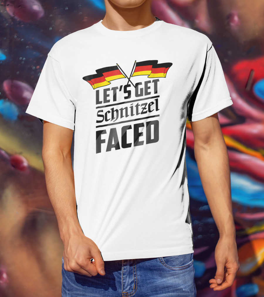 Let's Get Schnitzel Faced Oktoberfest Outfit Ideas Female Mens Girl T-Shirt