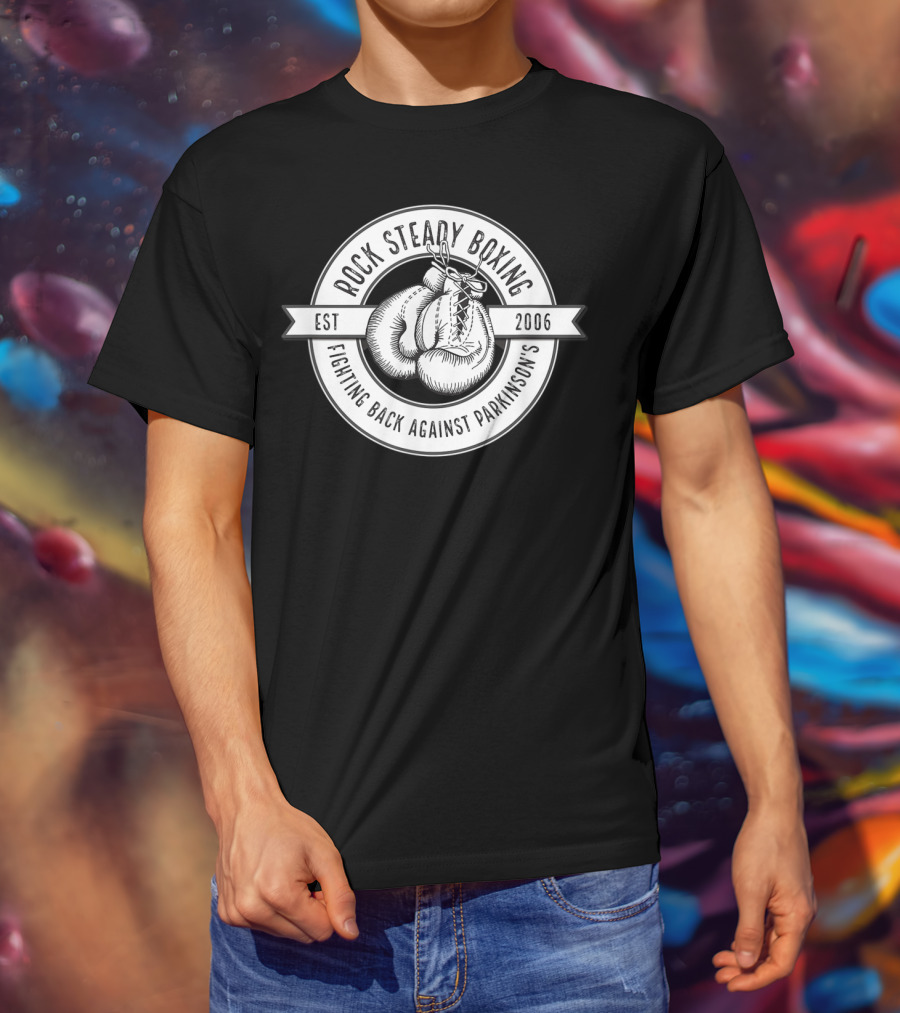 Rock Steady Boxing Established 2006 Fighting Back Against Parkinson's T-Shirt
