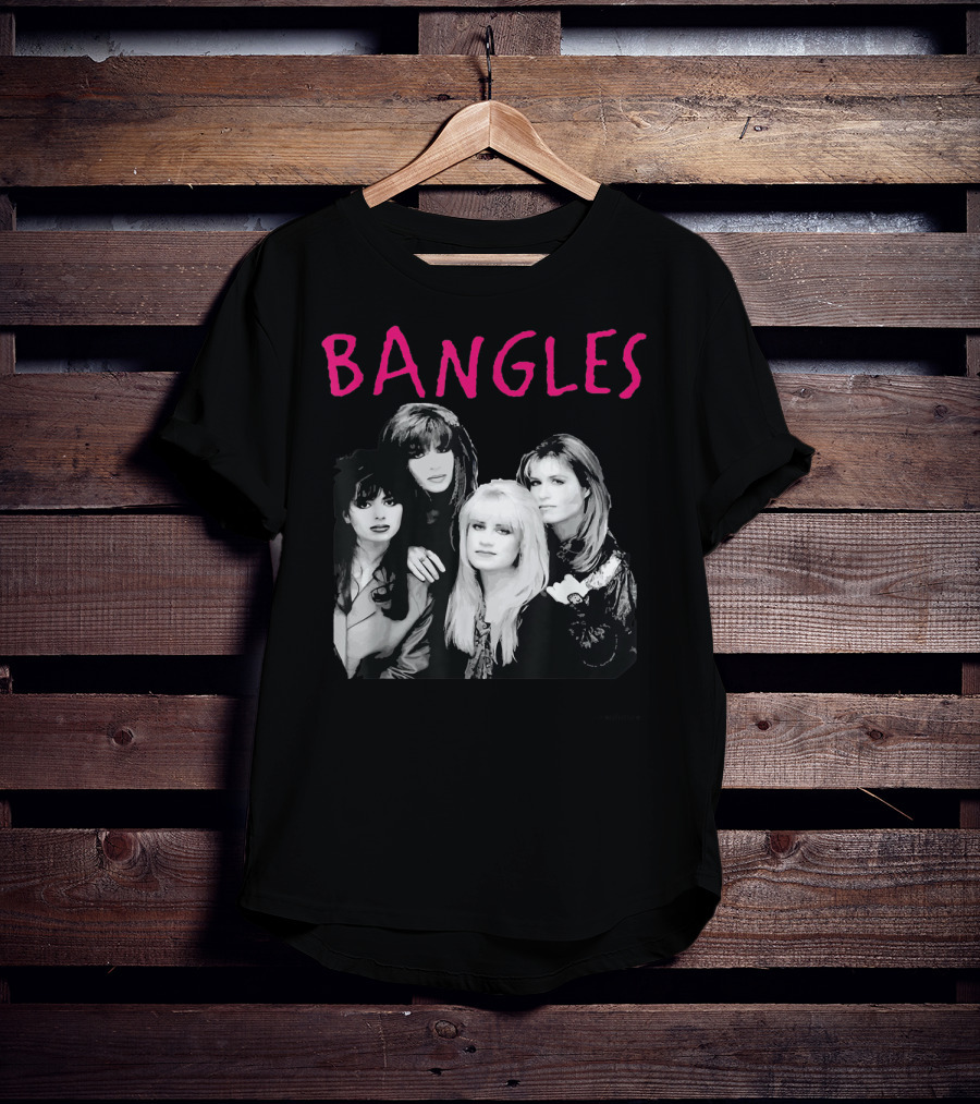 Bangles Band Iconic Pop Rock Group Members T-Shirt
