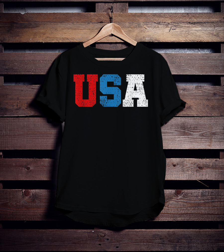 USA Fourth Of July America Unite Independence Day T-Shirt