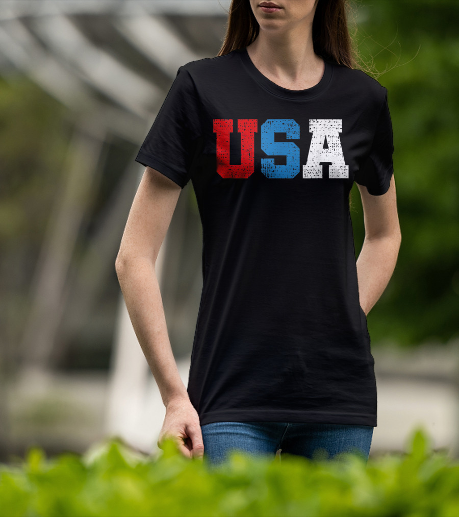 USA Fourth Of July America Unite Independence Day T-Shirt