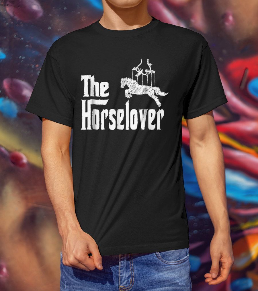 The Horselover Horse Parody Puppeteer Strings T-Shirt