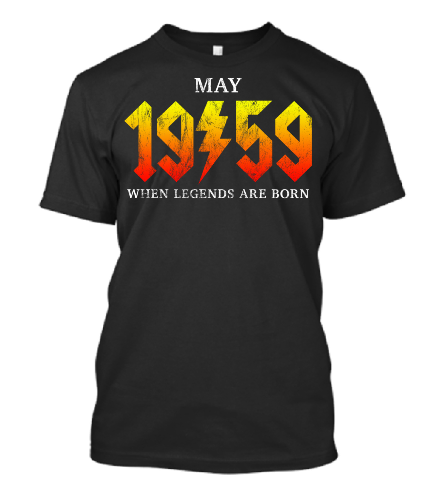 May 1959 When Legends Are Born Classic Rock T-Shirt