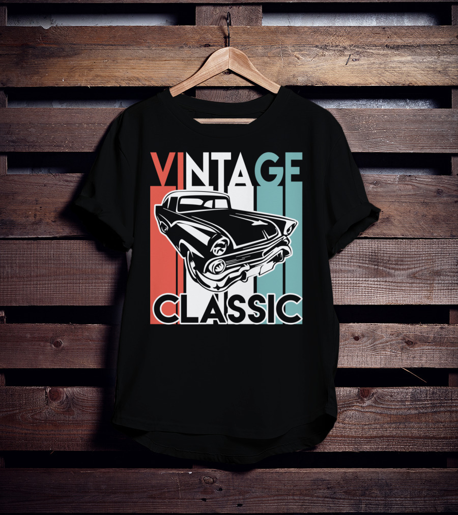 Vintage Classic Old Car T-Shirt