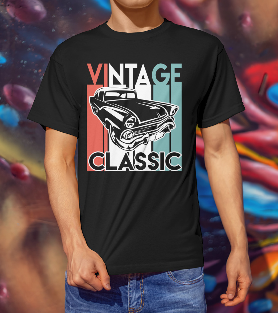 Vintage Classic Old Car T-Shirt