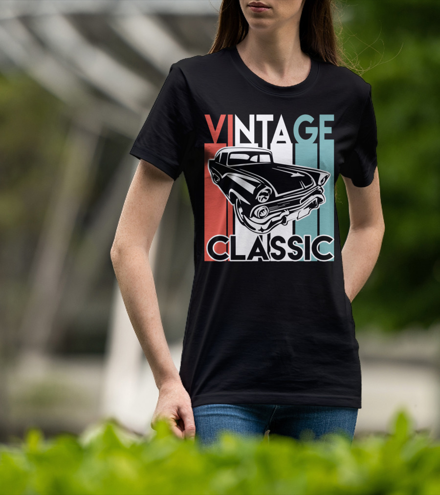 Vintage Classic Old Car T-Shirt