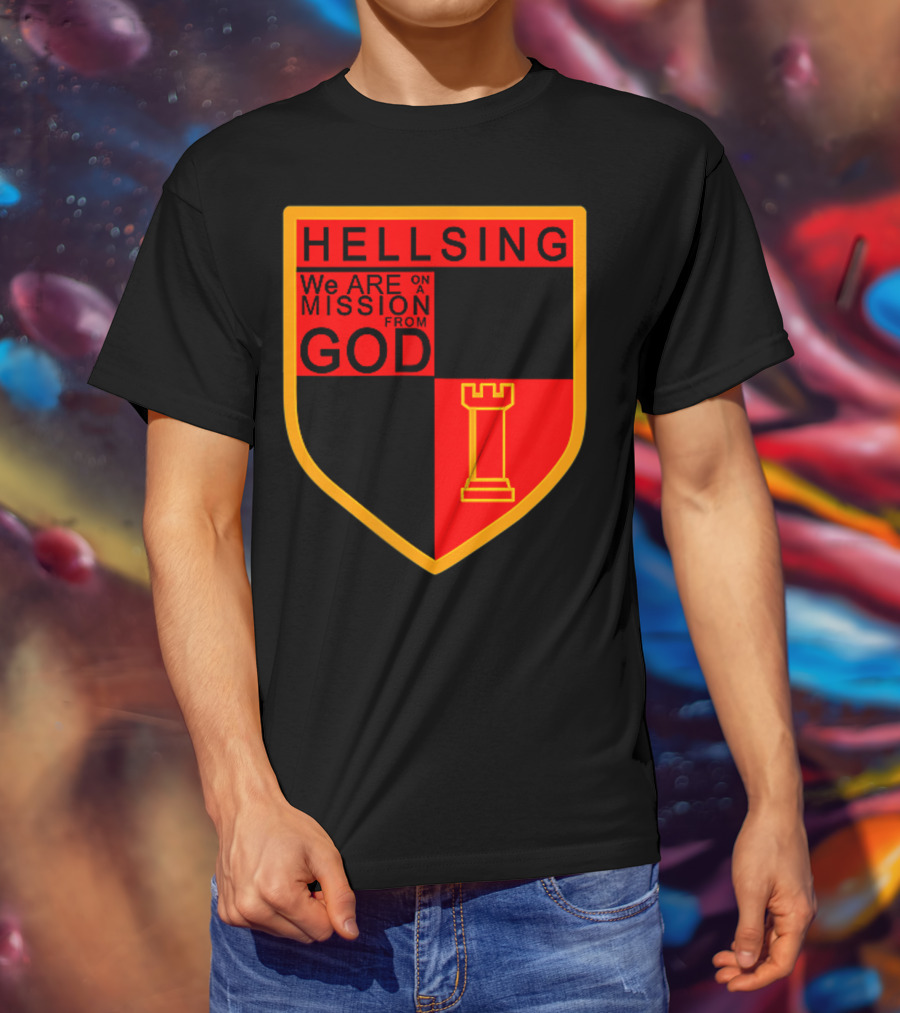 Hellsing We Are On A Mission From God Classic Anime Ultimate T-Shirt