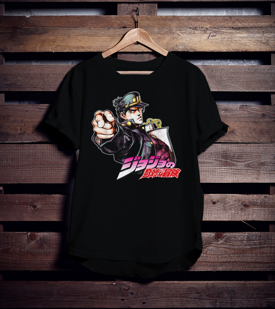 JoJo's Bizarre Adventure Classics Jotaro Kujo Manga T-Shirt