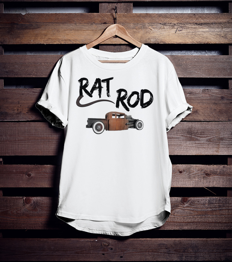Rat Rod Classic Vintage Hot Rod Rusted T-Shirt