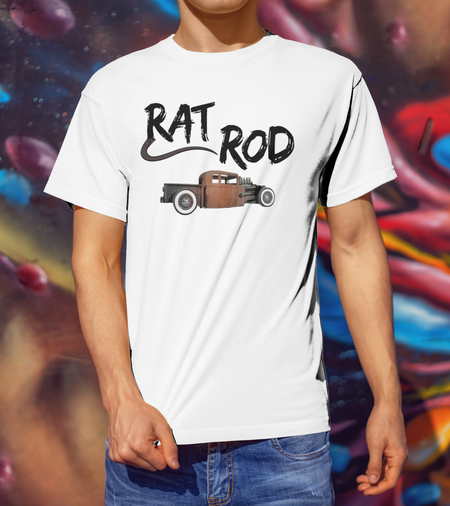 Rat Rod Classic Vintage Hot Rod Rusted T-Shirt