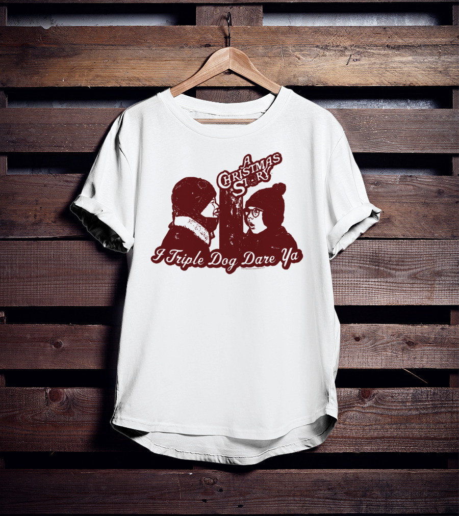 A Christmas Story I Triple Dog Dare Ya Classic Moment T-Shirt