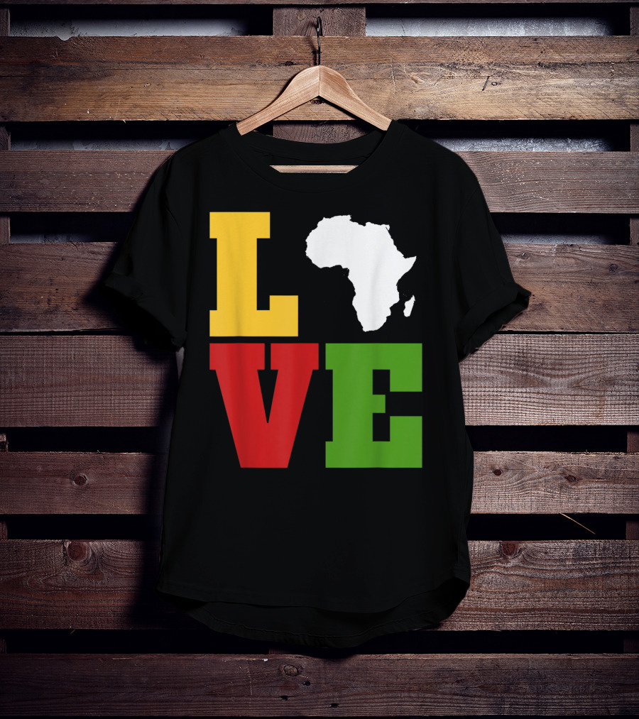 LOVE Africa Afrocentric African T-Shirt