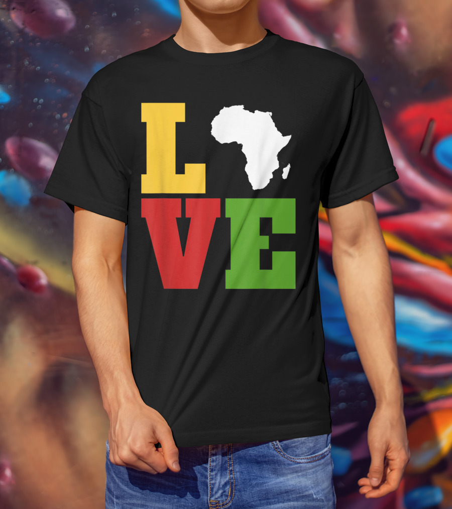 LOVE Africa Afrocentric African T-Shirt