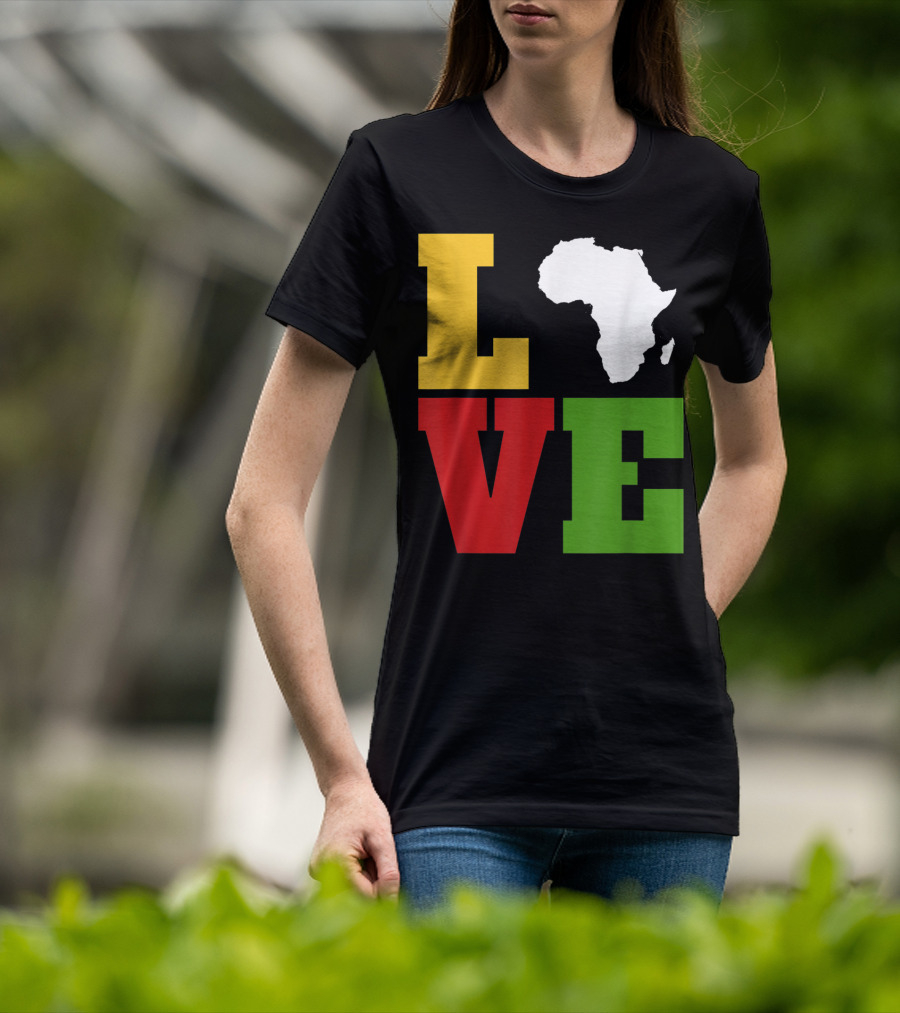 LOVE Africa Afrocentric African T-Shirt