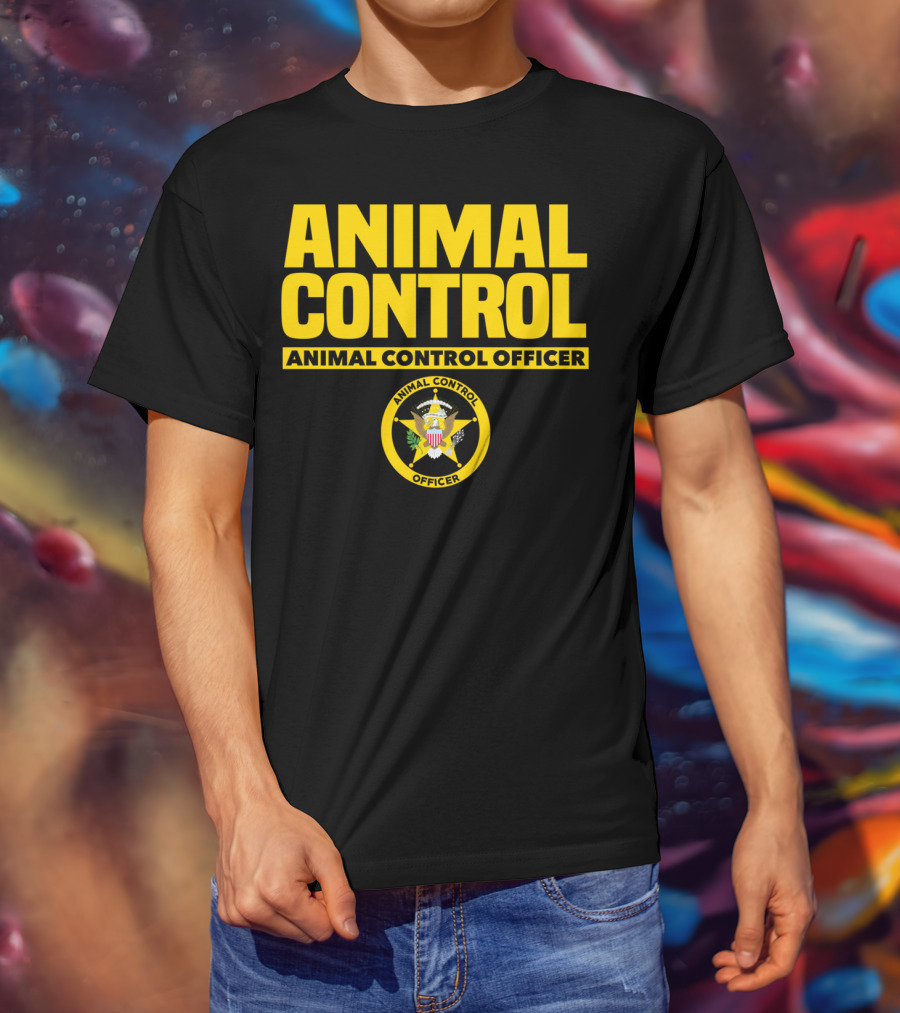 Animal Control Officer Public Safety Badge Seal T-Shirt