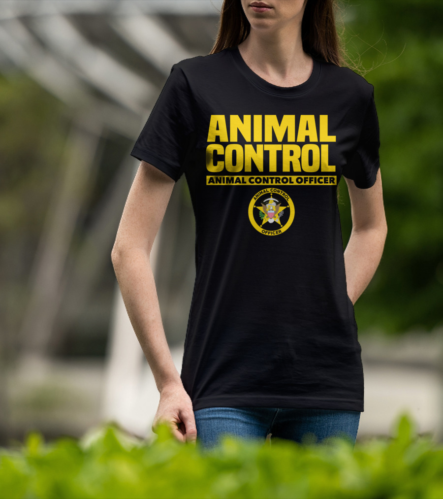 Animal Control Officer Public Safety Badge Seal T-Shirt