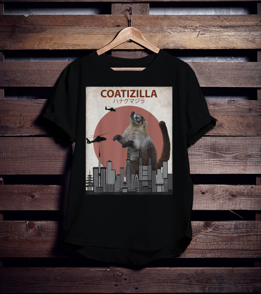 COATIZILLA Funny Coati Cool Coati Lovers T-Shirt