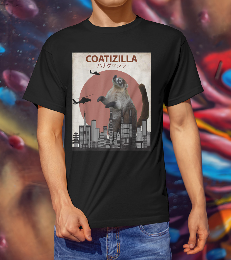COATIZILLA Funny Coati Cool Coati Lovers T-Shirt