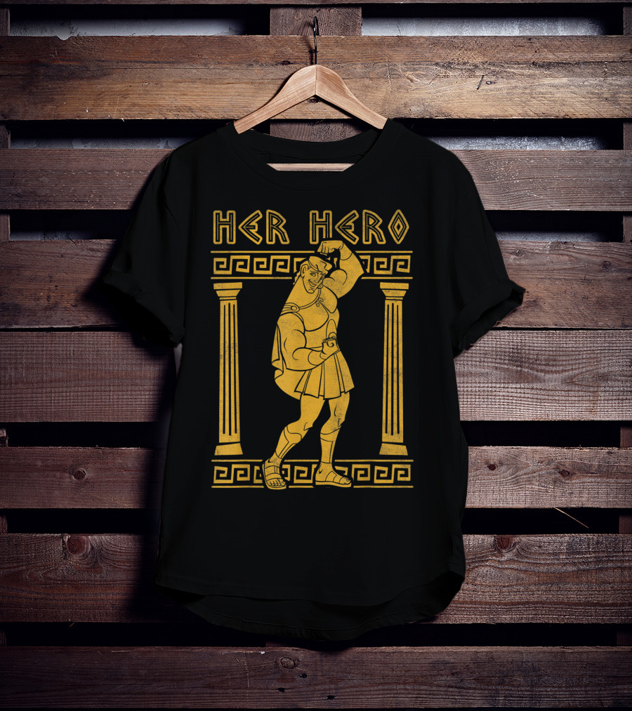 Disney Hercules Her Hero Valentine's Day T-Shirt