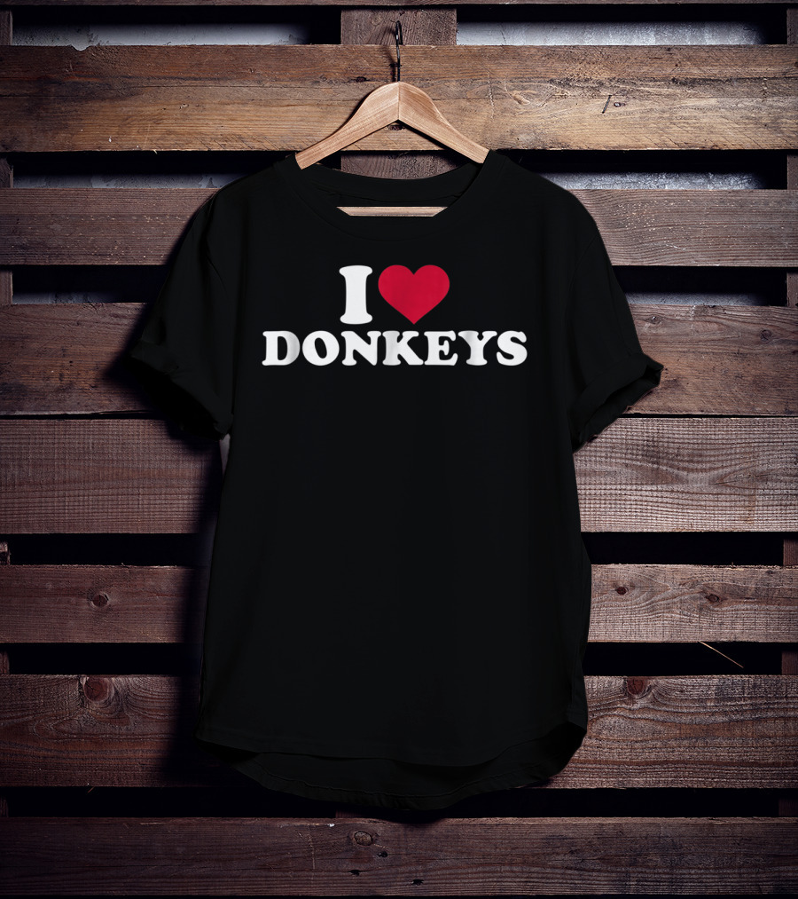 I Heart Donkeys T-Shirt
