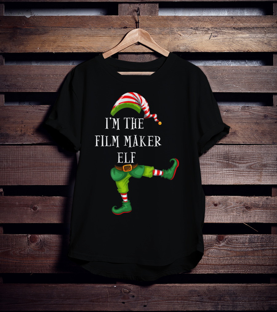 I'm The Film Maker Elf Christmas T-Shirt