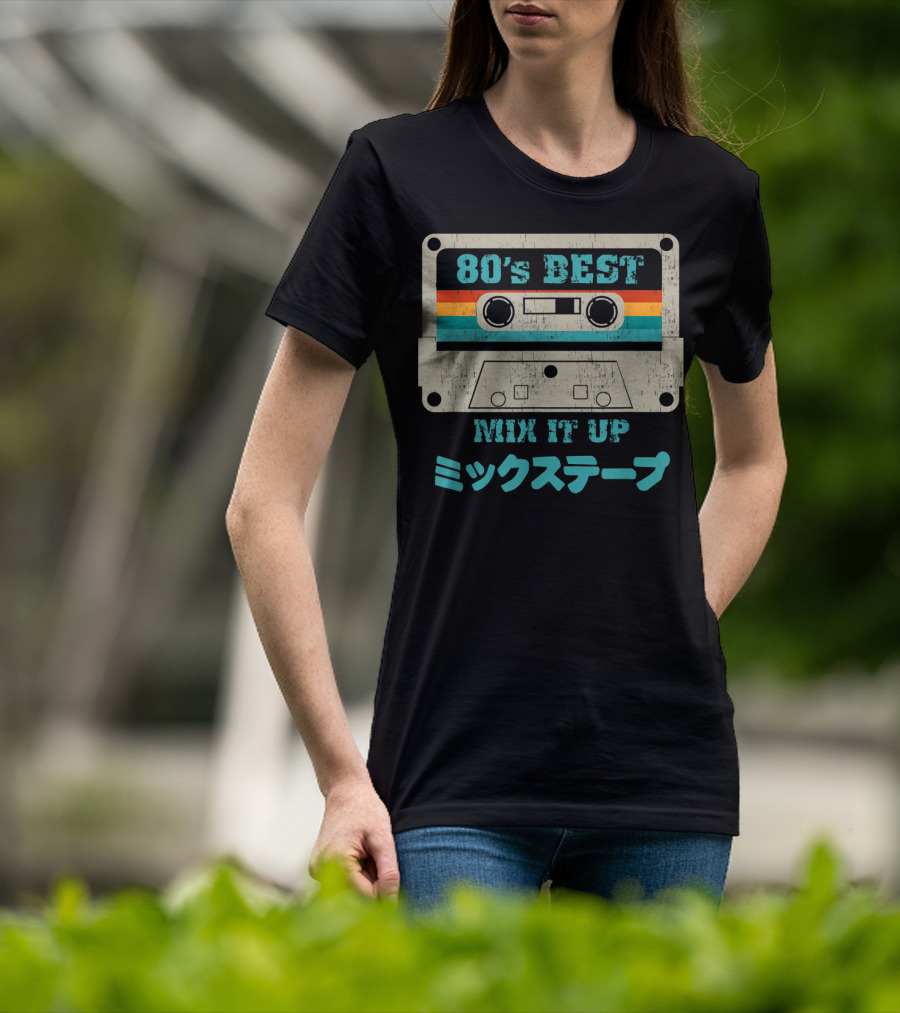 80s Best Mix It Up Cassette Japanese Otaku Aesthetic T-Shirt