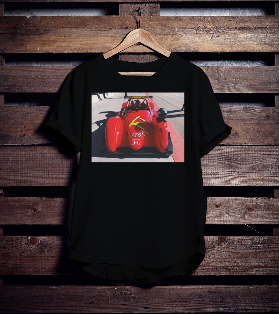 Honda Red Race Car 176 T-Shirt