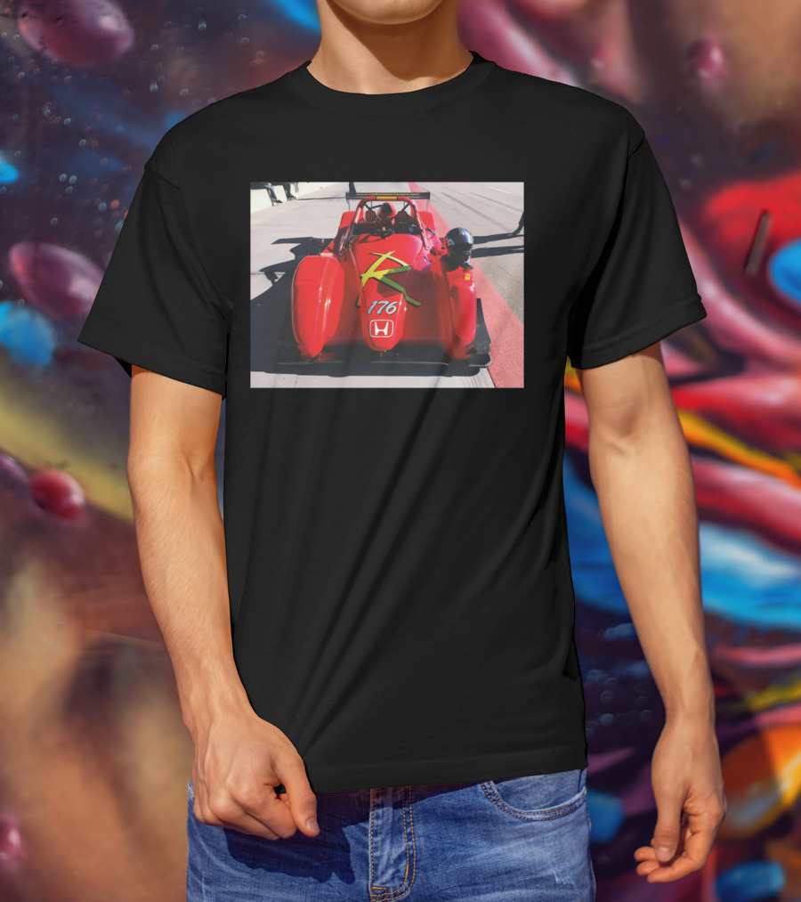 Honda Red Race Car 176 T-Shirt