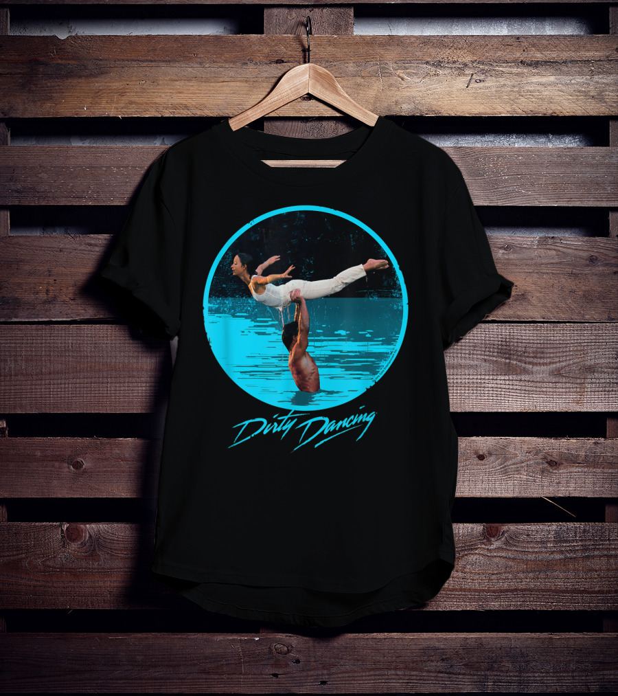 Dirty Dancing Iconic Lift Scene In Water T-Shirt