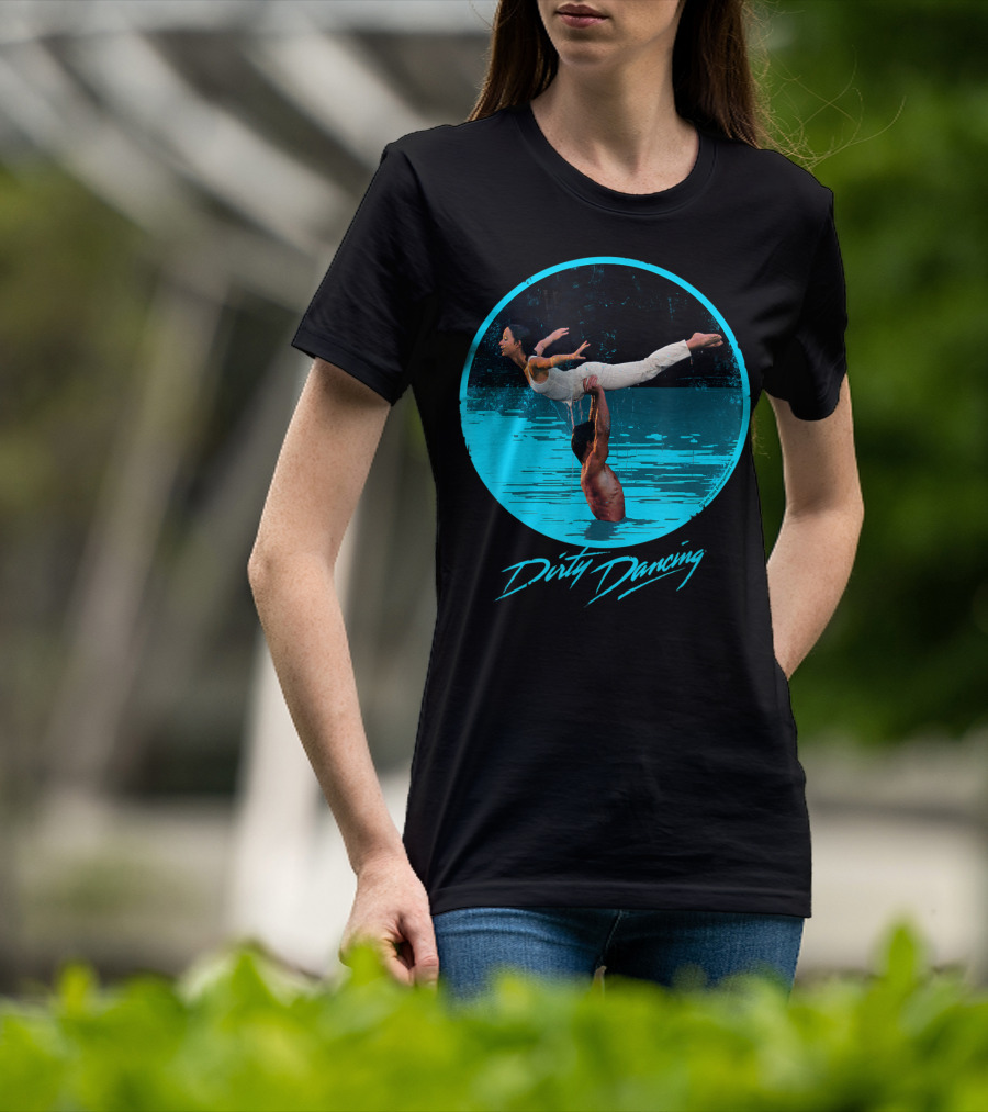 Dirty Dancing Iconic Lift Scene In Water T-Shirt