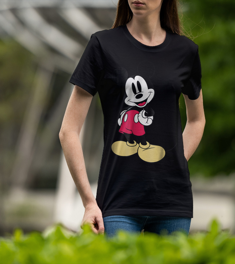 Disney Classic Mickey Mouse 1 XP Vintage Style Retro T-Shirt