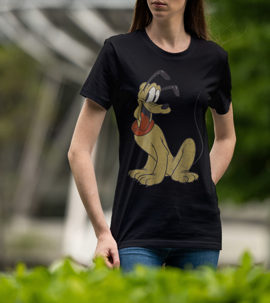 Disney Vintage Style Pluto Character T-Shirt