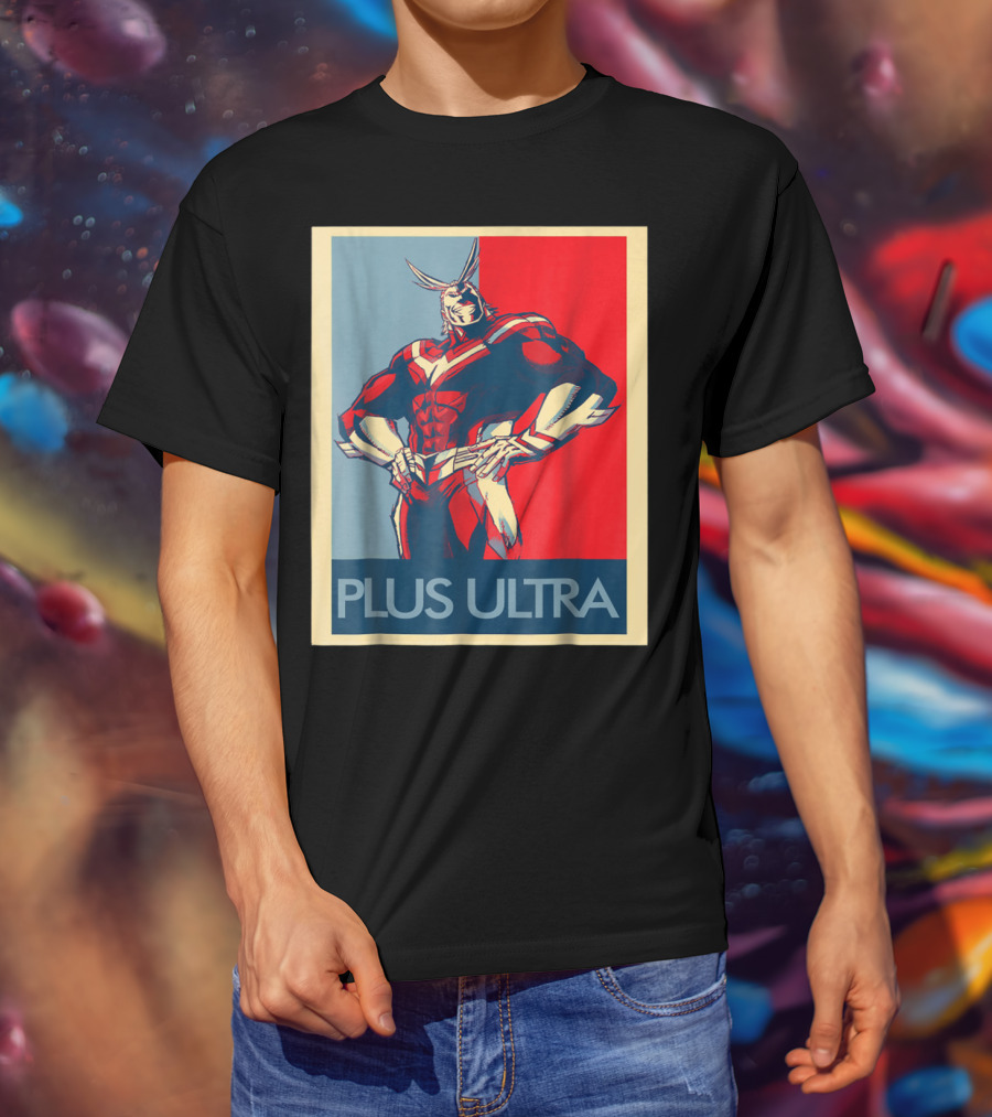 All Might Plus Ultra Vintage Heroic T-Shirt