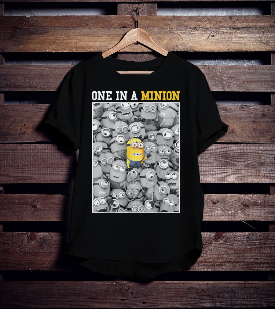 One In A Minion Despicable Me Color Pop Minions T-Shirt