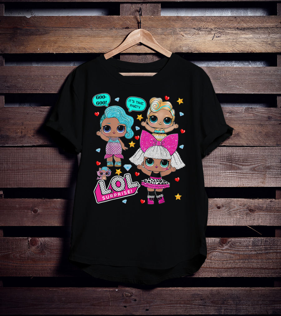 LOL Surprise Goo Goo It's Time Party T-Shirt