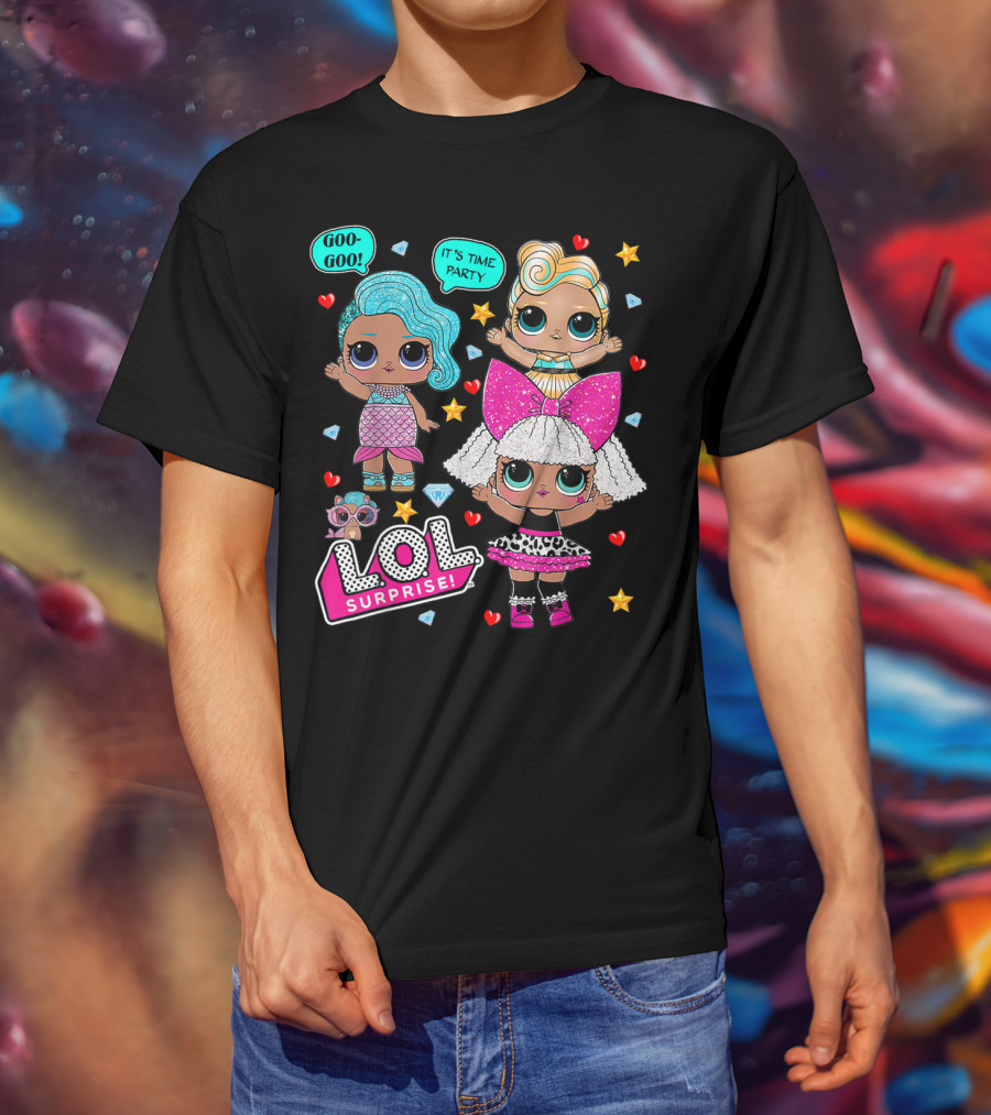 LOL Surprise Goo Goo It's Time Party T-Shirt