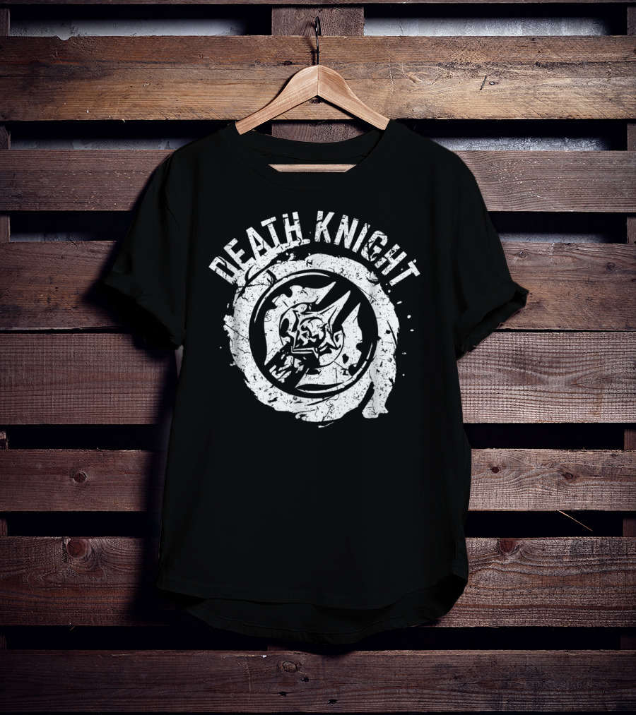 Death Knight WoW Gaming Class Icon Skull Emblem T-Shirt