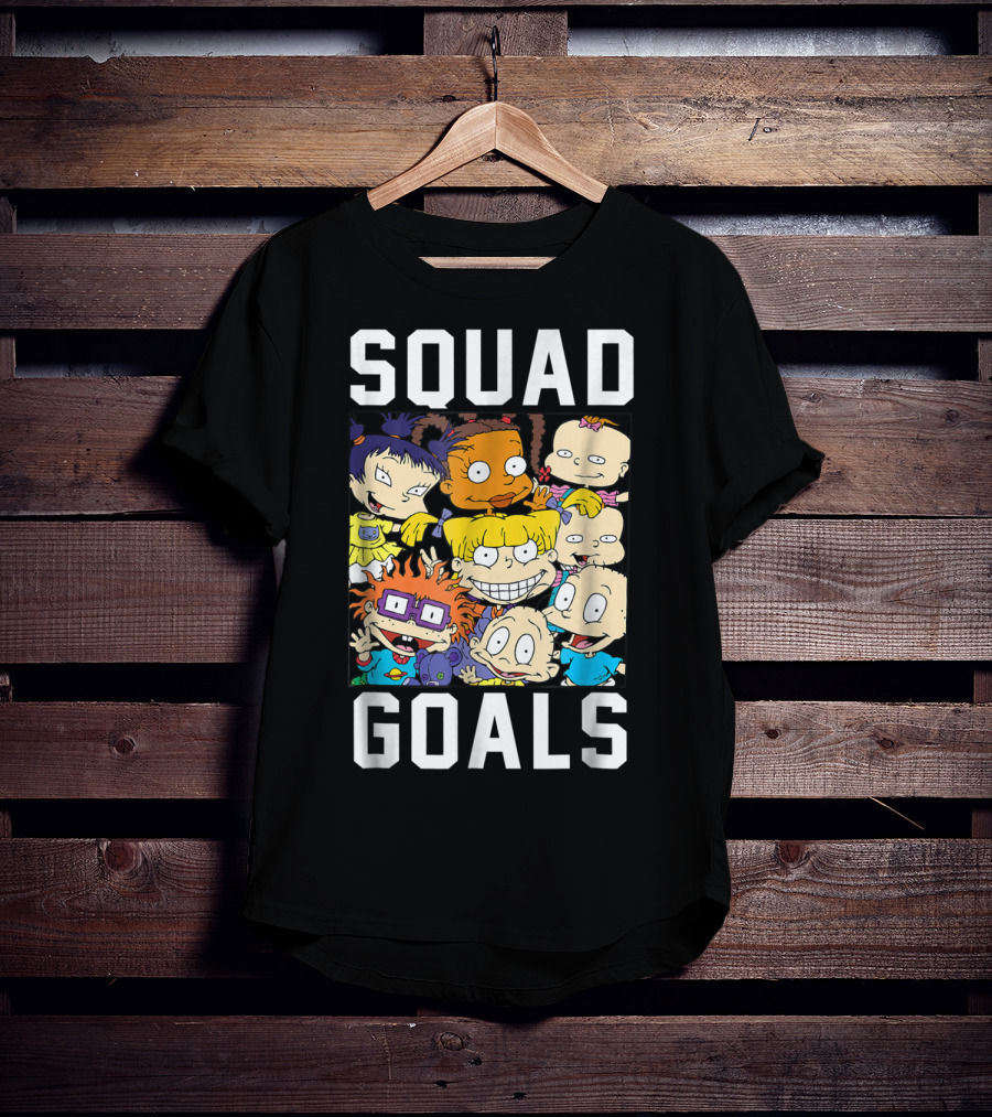 Rugrats Squad Goals Nickelodeon Characters Gathering T-Shirt