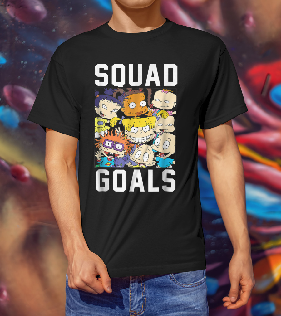 Rugrats Squad Goals Nickelodeon Characters Gathering T-Shirt