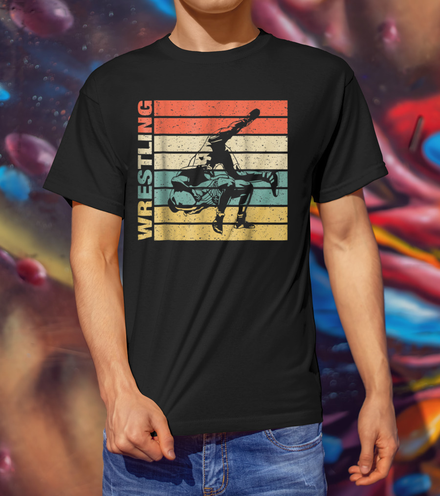 Cool Classic Wrestling Retro Birthday T-Shirt