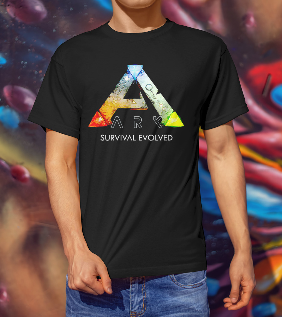 ARK Survival Evolved Game Logo Iconic T-Shirt