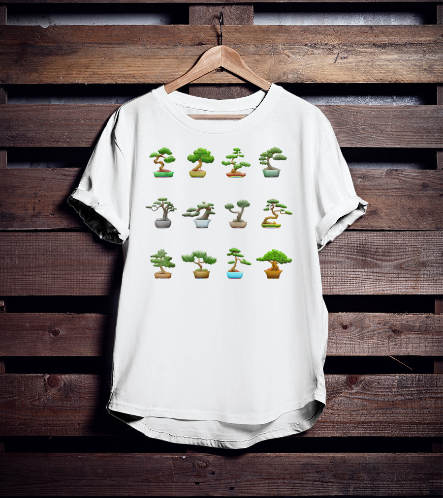 Bonsai Tree Collection Diversity Buddhist I T-Shirt