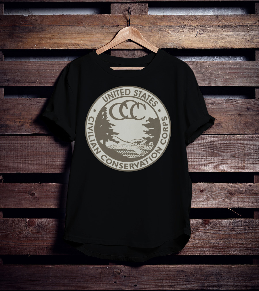United States Civilian Conservation Corps Emblem T-Shirt