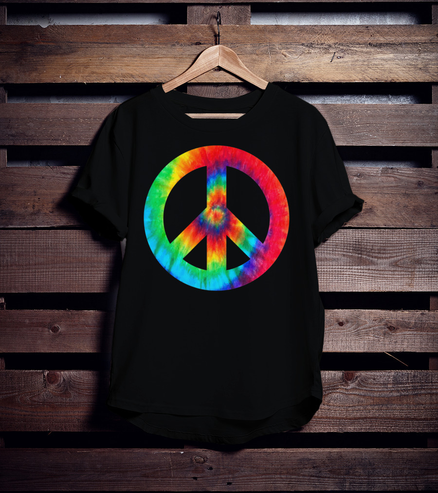 Cool Tie Dye Peace T-Shirt