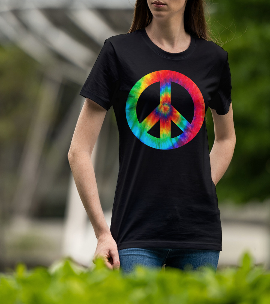 Cool Tie Dye Peace T-Shirt