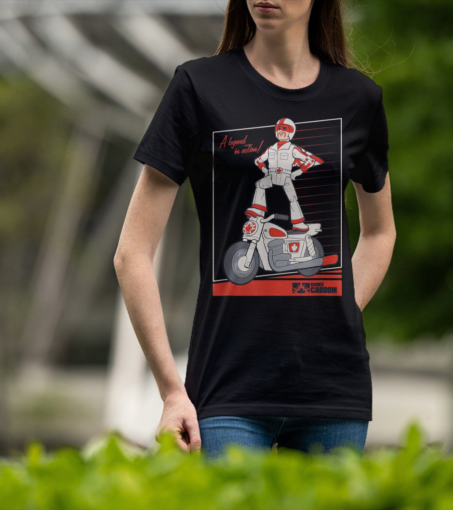 Disney Pixar Toy Story 4 Duke Caboom A Legend In Action T-Shirt