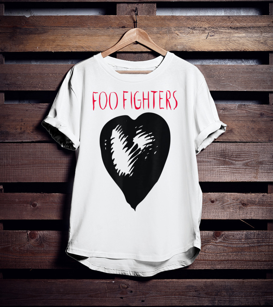 Foo Fighters One By One Black Heart T-Shirt