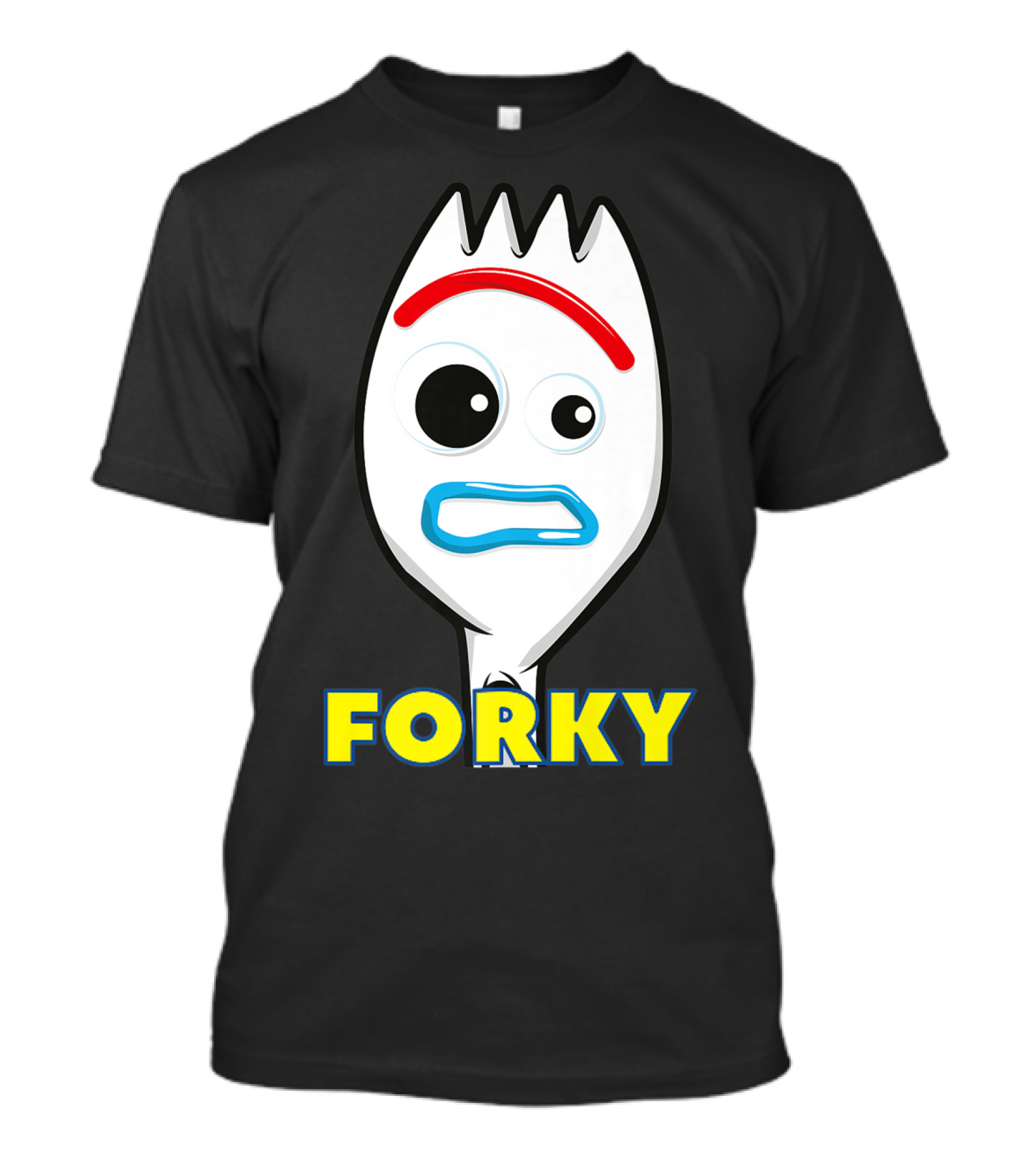 Forky Why Am I Alive Funny Character Expressions T-Shirt