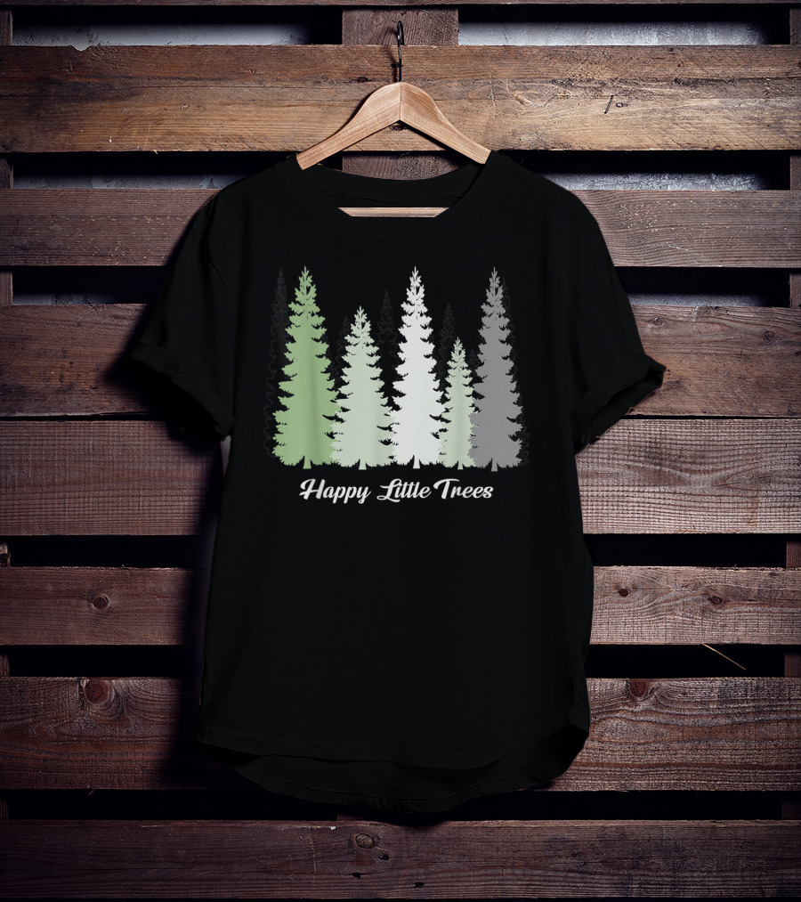 Happy Little Trees Bob Style Forest T-Shirt